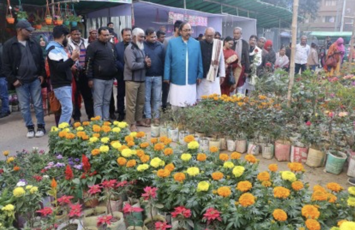 রাজশাহী মহানগরীতে মাসব্যাপী পুষ্প উৎসব এর আয়োজন