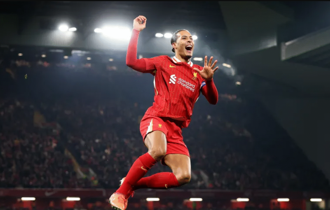 ভ্যান ডাইকের রেকর্ড গড়া গোলে লিভারপুলের জয়