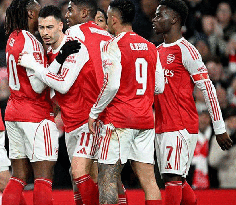 দাপুটে জয়ে পঞ্চম রাউন্ডে আর্সেনাল