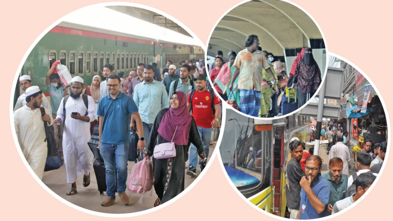 ঈদ যাত্রায় স্বাস্থ্য সতর্কতা