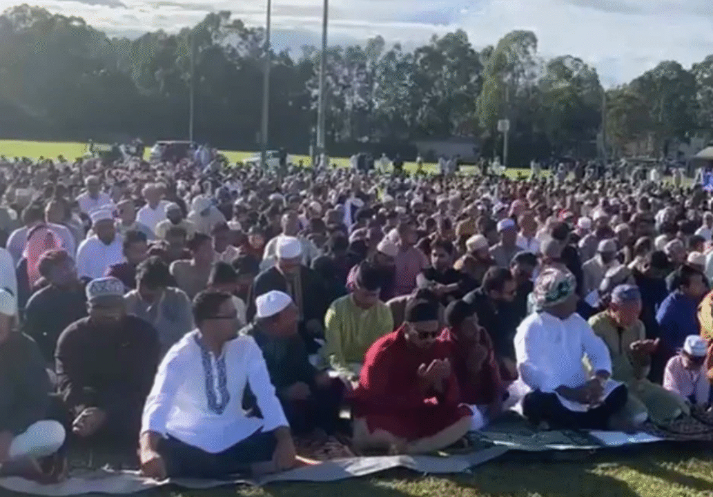 সিডনিতে অস্ট্রেলিয়ান মুসলিম ওয়েলফেয়ার সেন্টারের বৃহৎ ঈদ জামাত