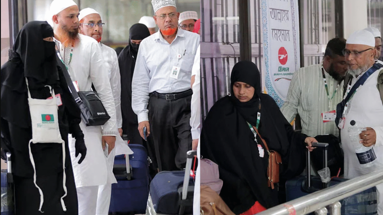 দেশে ফিরলেন ৬১৭৫ হাজি