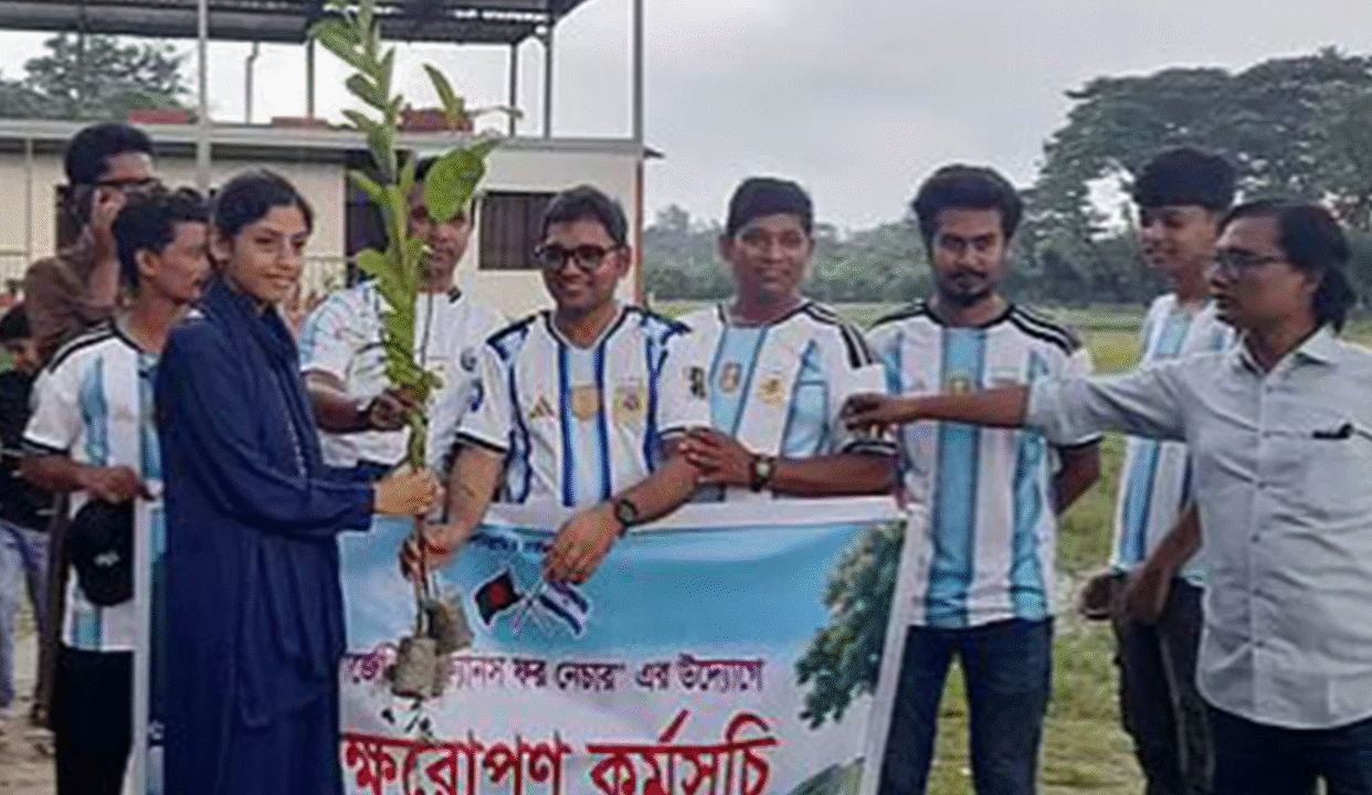 আর্জেন্টিনা বিশ্বকাপ জিতলে ৪০ হাজার গাছ লাগাবেন সমর্থকেরা