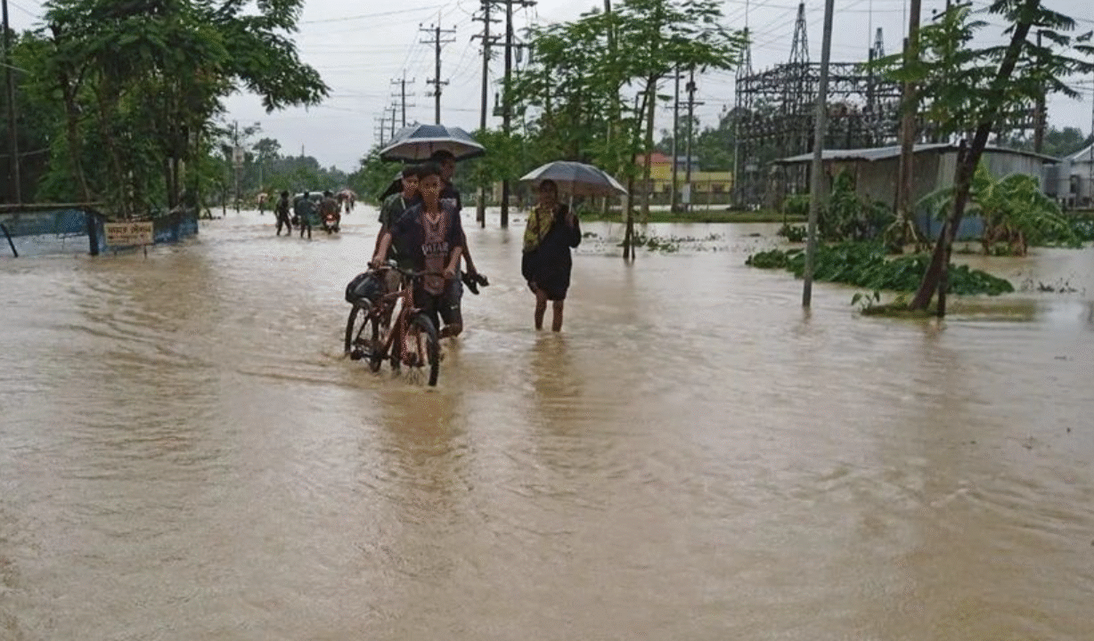 উত্তরে বন্যার শঙ্কা, যেসব অঞ্চলে হতে পারে বৃষ্টি